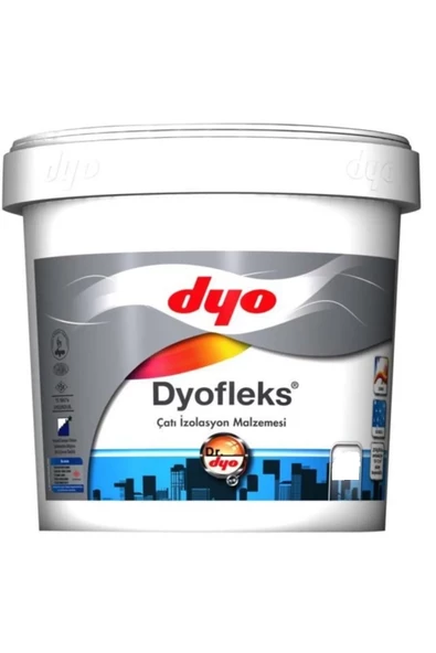 DYOFLEKS ÇATI İZOLASYON MALZEMESİ 2,5 LT BEYAZ ürün görseli 1