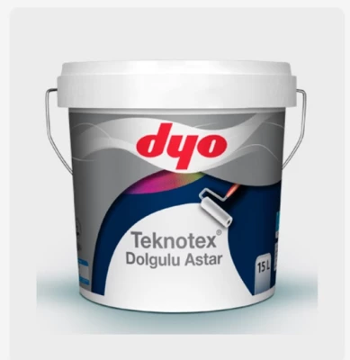 DYO TEKNOTEX DOLGULU DIŞ CEPHE ASTARI 7,5 L ürün görseli 1