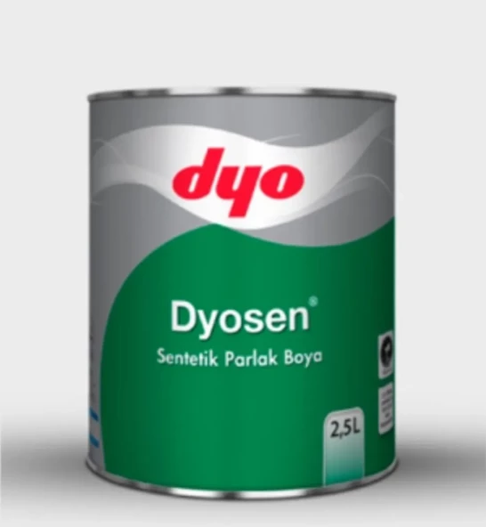 DYOSEN SENTETİK YAĞLI BOYA GRİ 2,5 LT (7081) ürün görseli 1