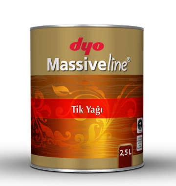 DYO MASSİVELİNE TİK YAĞI 2,5 LT ürün görseli 1