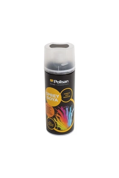 POLİSAN AKRİLİK SPREY ANTRASİT - RAL 7016 400 ML 97770160410 ürün görseli 1