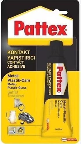 PATTEX KONTAKT YAPIŞTIRICI METAL-PLASTİK-CAM 50GR ürün görseli 1