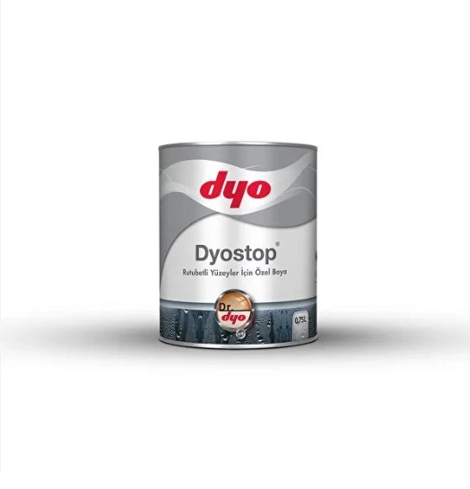 DYO STOP RUTUBET BOYASI BEYAZ 0,75L - Resim 2