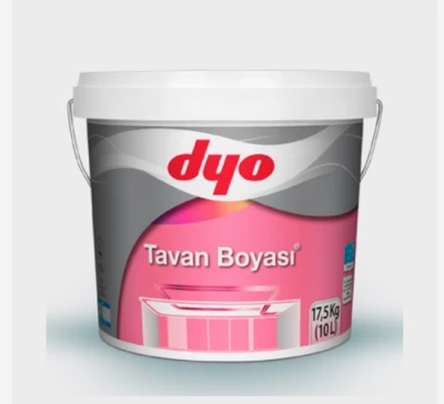 DYO TAVAN BOYASI BEYAZ 10 KG ürün görseli 1