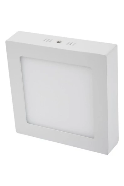 CATA 18W SIVA ÜSTÜ LED ARMATÜR KARE BEYAZ (CT-5234) ürün görseli 1