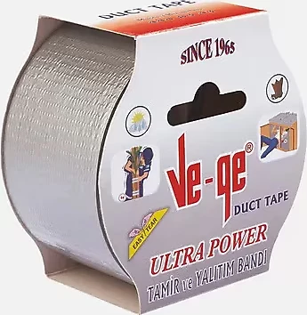 VEGE DUCT TAMİR BANDI GRİ  50MMX10 MT ürün görseli 1