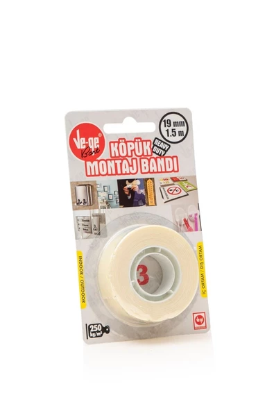 VEGE KÖPÜK MONTAJ BANTI NO:3 DIŞ CEPHE 19MMX1.5MT ürün görseli 1