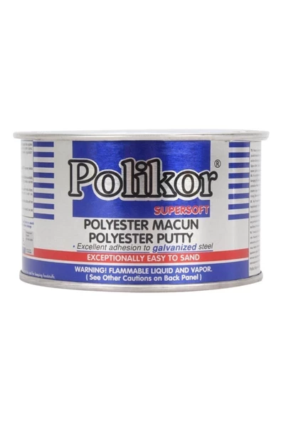 Polikor Süper Soft Polyester Çelik Macun 400 gr ürün görseli 1
