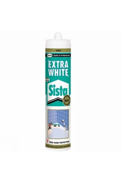 SİSTA EXTRA BEYAZ HİJYENİK SİLİKON 280 ML ürün görseli 1