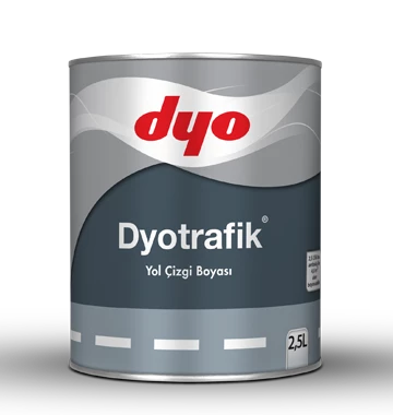 DYO TRAFİK YOL ÇİZGİ BOYASI BEYAZ 2,5L ürün görseli 1
