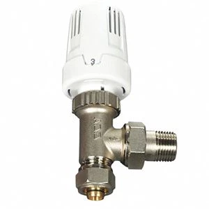 ECA 16X2 MM KÖŞE PEX TERMOSTATİK RADYATÖR VANASI VALF 602120780 ürün görseli 1