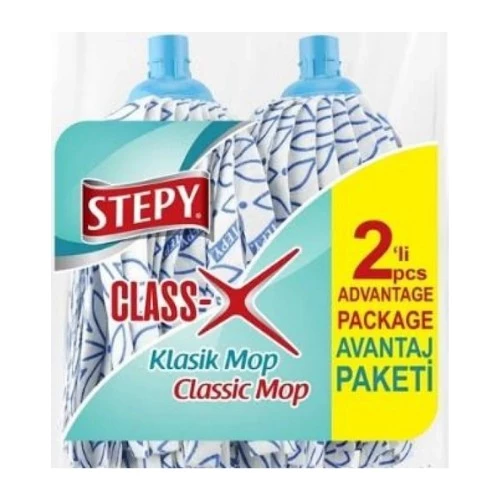 STEPY CLASS X KLASİK MOP 2 Lİ PKT ürün görseli 1