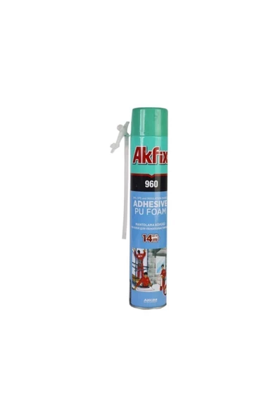 Akfix 960 Poliüretan Pipetli Mantolama Yapıştırma Köpüğü ürün görseli 1