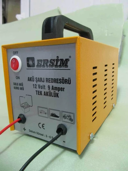 Ersim Mini Akü Şarj Cihazı ürün görseli 1