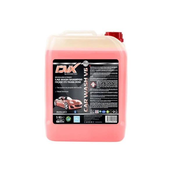 Divortex Car Wash V6 Fırçasız Oto Yıkama Köpüğü 5 kg. DVX1026 ürün görseli 1