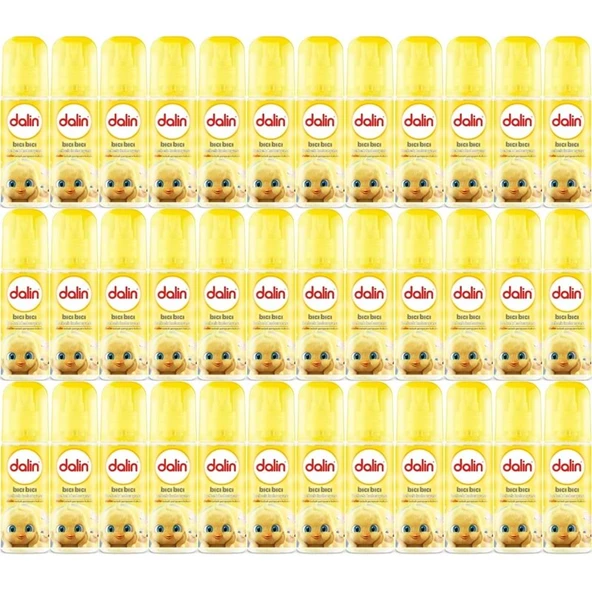 Dalin Bebek Kolonyası 150ML Klasik (Bıcı Bıcı Kokusu) (36 Lı Set) ürün görseli 1