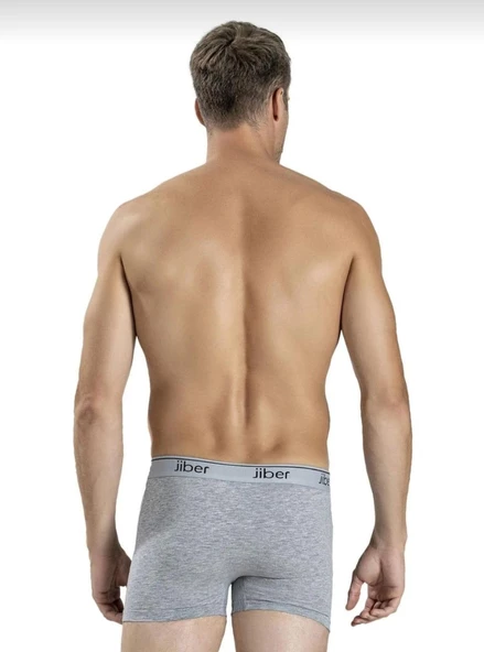 JİBER 156 ERKEK BOXER LİKRALI ŞORT 12 ADET - Resim 6