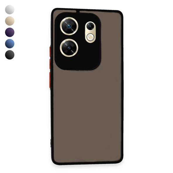 Infinix Zero 30 4G Kılıf Montrea Silikon Arka Kapak ürün görseli 1