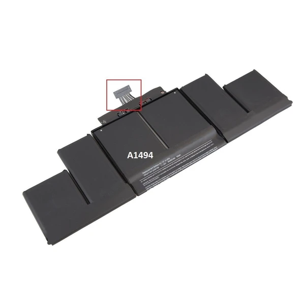Apple MacBook Pro A1398 EMC2512 Batarya Pil   V2 ürün görseli 1