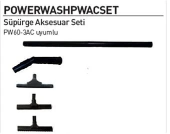 POWERWASH PW60-3  Zemin Süpürge Aksesuar Seti ürün görseli 1