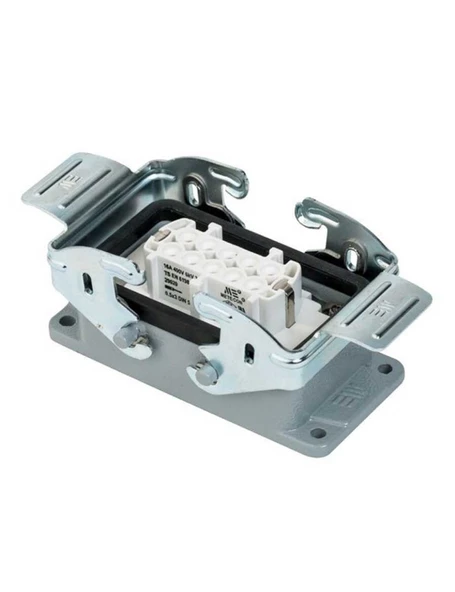 Mete Enerji 403020S 10X16A Çoklu Makine Prizi Metal Mandallı 400 V ürün görseli 1