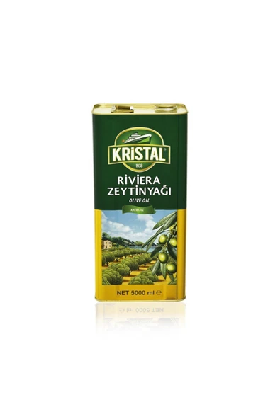 Kristal Riviera Zeytinyağı 5 L Teneke ürün görseli 1