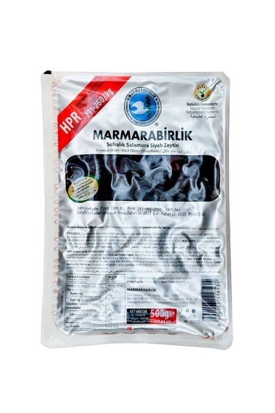 MarmaraBirlik Hiper L Vakumlu Zeytin 500 gr ürün görseli 1