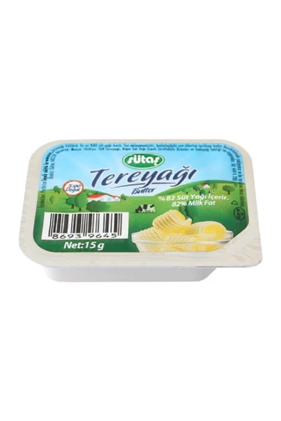 Sütaş Piknik Kahvaltılık Tereyağı 15 gr x 144 Adet ürün görseli 1
