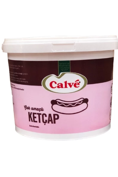 Calve Ketçap 9kg ürün görseli 1