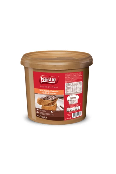 Nestle Professional Kakaolu Fındık Kreması 5kg ürün görseli 1
