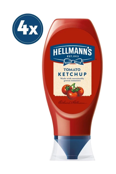 Hellmann's Ketçap 480 gr x 4 Adet ürün görseli 1