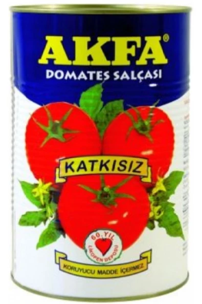 Akfa Domates Salçası 4300 Gr Katkısız ürün görseli 1