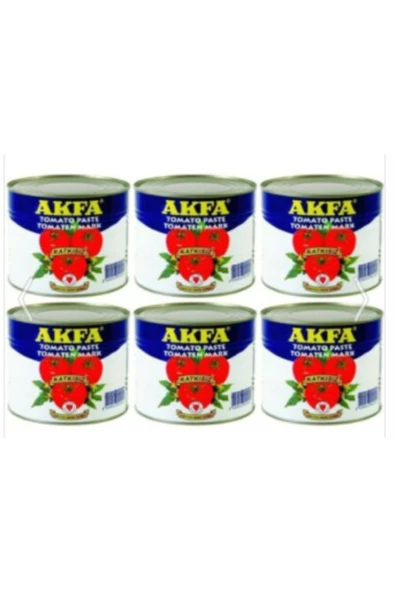 Domates Salçası Akfa  4300 gr X 6 Adet ürün görseli 1