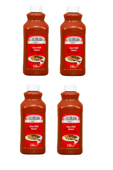 Colorado Hot Chili Sos 2.200 Gr X 4 Adet 8.800 Gr ürün görseli 1