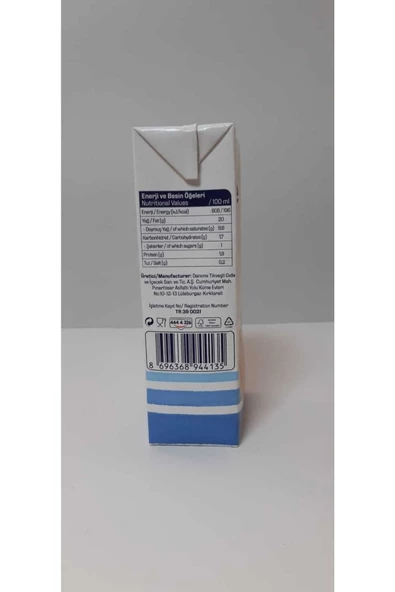 Danone Bitkisel Krema 1 Lt X 5 Adet - Resim 2