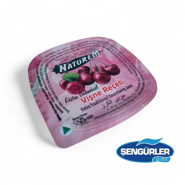 Vişne Reçeli Piknik 15 Gr x 125 adet ürün görseli 1