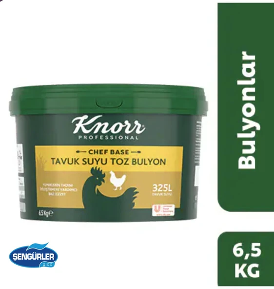 Knorr Chef Base Tavuk Suyu Toz Bulyon 6,5 Kg ürün görseli 1