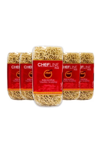 Chefline Asia Yumurtalı Çin Eriştesi Yumurtalı Noodle 350 Gr X 5 Adet ürün görseli 1
