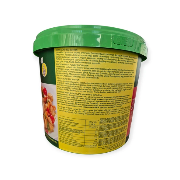 Seli Tavuk Toz Bulyon 5 kg - Resim 3
