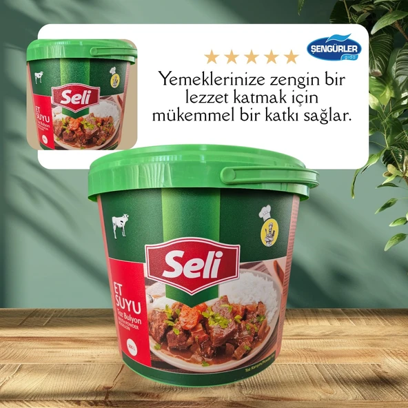 Seli Et Suyu Toz Bulyon 5 Kg ürün görseli 1