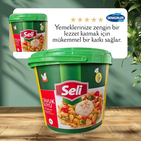 Seli Tavuk Toz Bulyon 5 kg ürün görseli 1