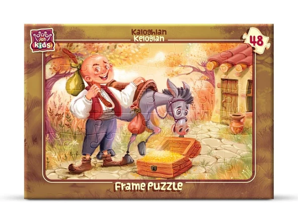 Art Puzzle Keloğlsn 48 Parça Frame Puzzle 5800 ürün görseli 1