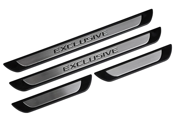 seat Ateca Krom Kapı Eşik Koruması Exclusive Line 2017 Üzeri 4 Parça - Resim 3