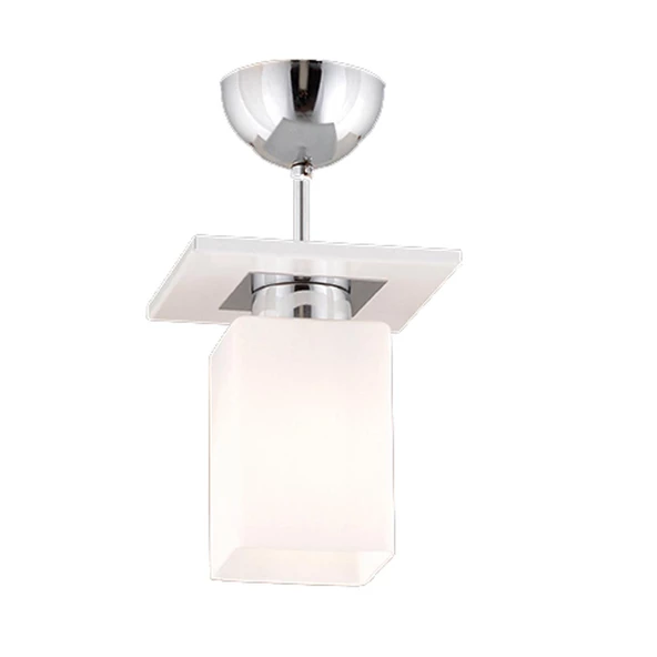 Atlas Tekli Beyaz Kare Modern Genç Odası Mutfak- Banyo Mutfak Salon Spot Avize ürün görseli 1