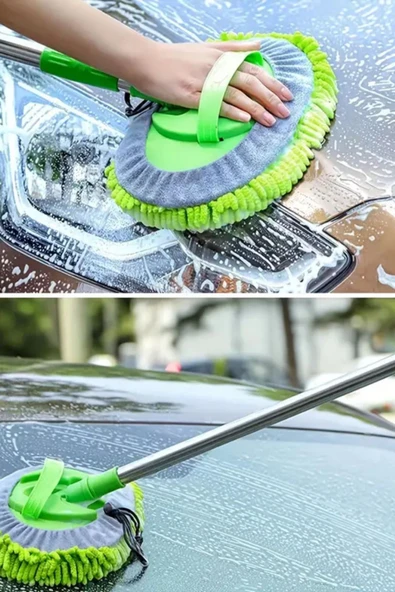 PTTAVM: Hansel Araba Yıkama Fırçası Oto Yıkama Seti Mop Mikrofiber