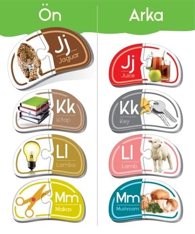 Art Puzzle Alfabe Öğreniyorum 5831 ürün görseli 1