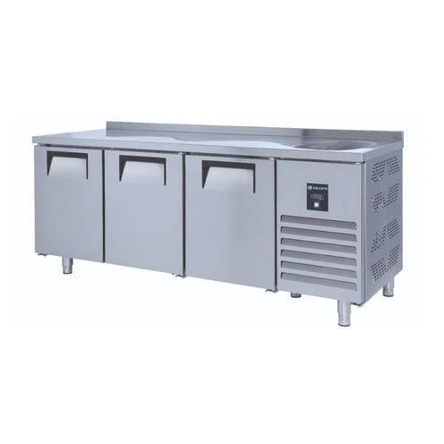 Iceinox Tezgah Tip Snack Buzdolabı 3 Kapılı Evyeli ürün görseli 1