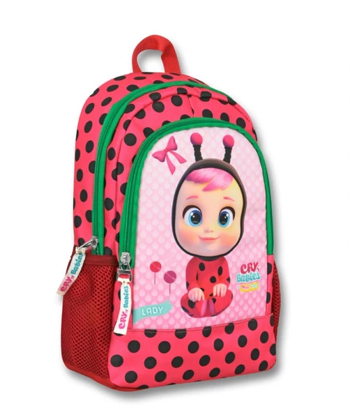 Ümit Çanta CRY Babies Oyun Vakti Kız Çocuk Kırmızı/Pembe Anaokulu ve Günlük Sırt Çantası ürün görseli 1