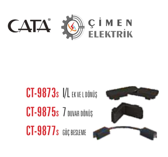 CATA CT 9877 Magnetıc Ray Ek Parçası Siyah ürün görseli 1