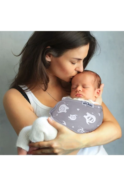 Sevi Bebe Bebek Kundak Kemer Fil Desen ürün görseli 1